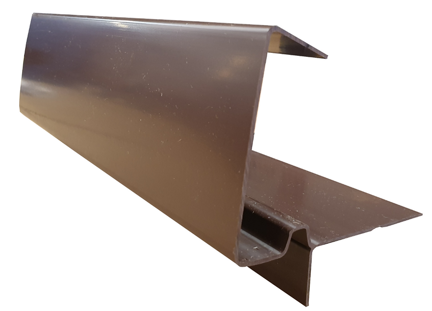 Continuous Dry Verge Type D (Brown) 5m