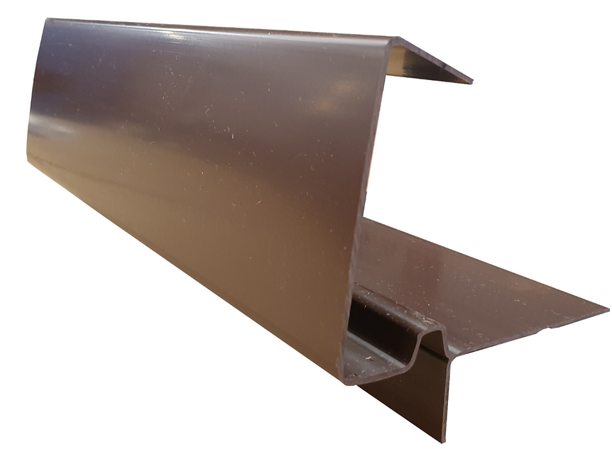 [5RBR] Continuous Dry Verge Type R (Brown) 5m