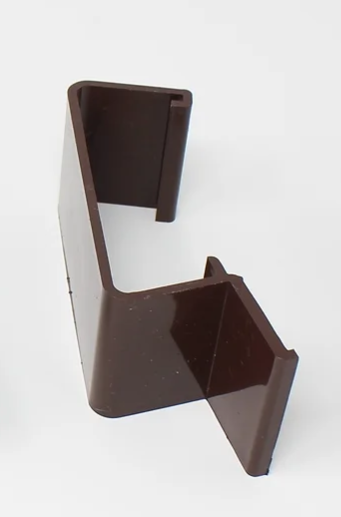 [RCONBR] CONTINUOUS DRY VERGE TYPE R CONNECTOR (BROWN)
