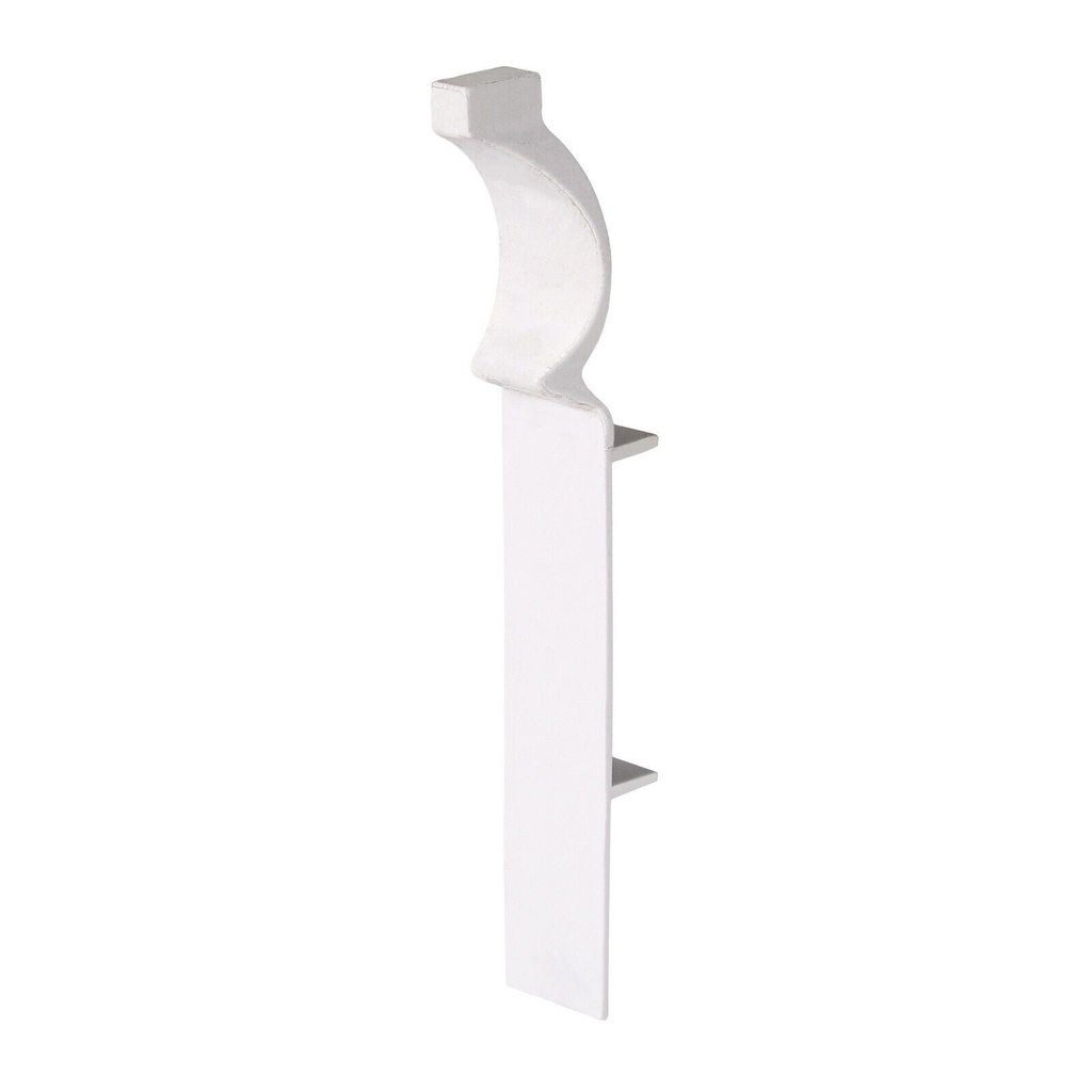 [SK100CTIP4W(EACH)] ROOMLINE OGEE SKIRTING 100MM 90DEG INT CORNER (WHITE)