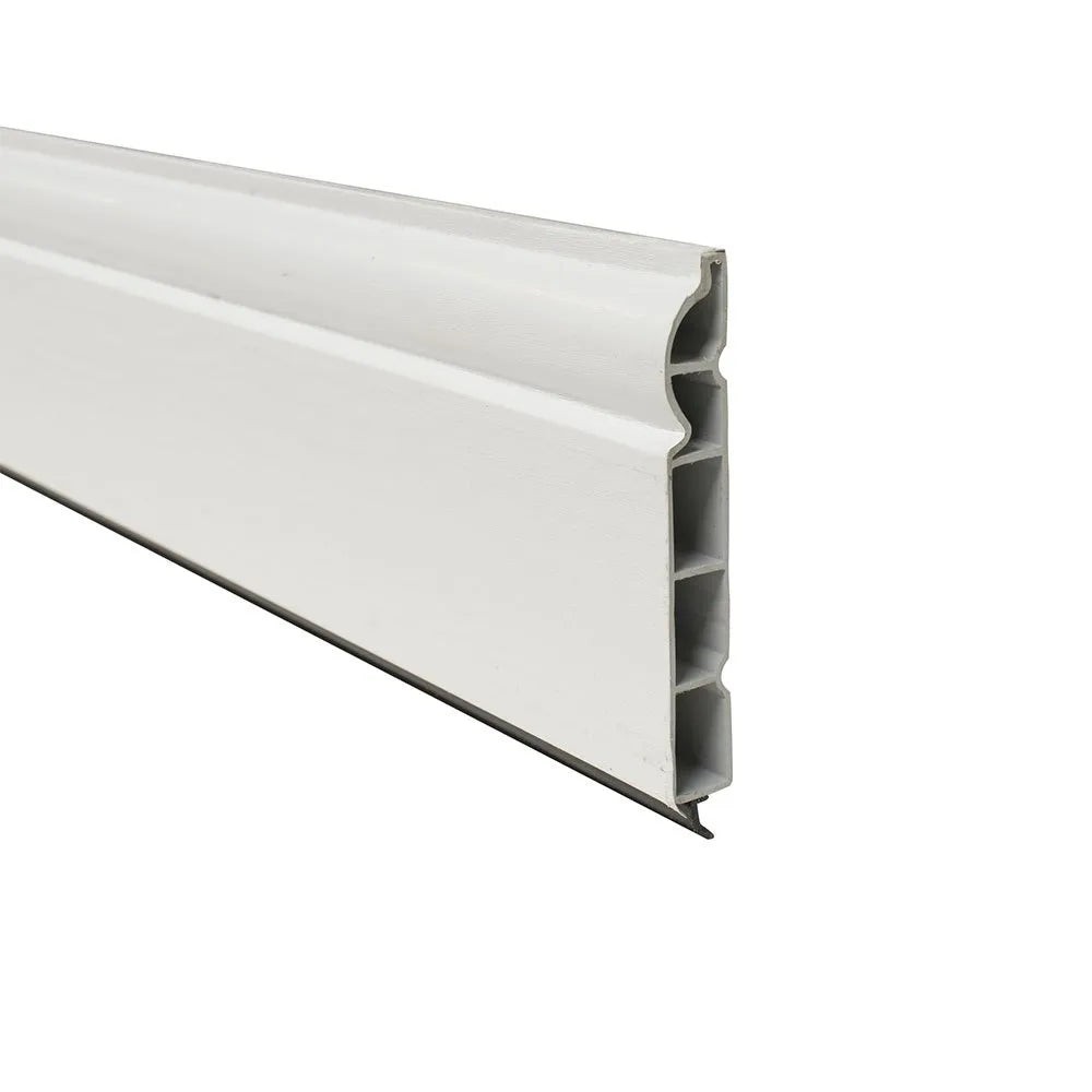 [SK100J64W(EACH)] ROOMLINE SKIRTING IN-LINE MOULDING JOINT 100mm PK10 (WHITE)