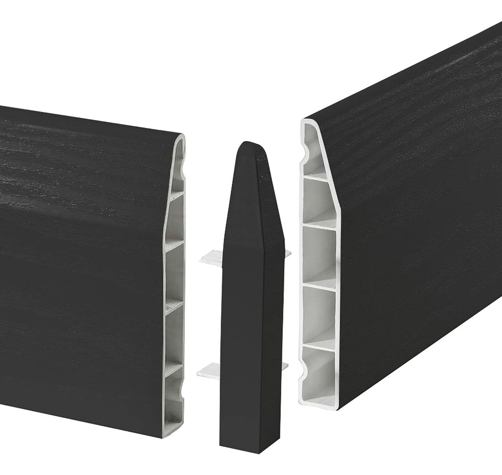 [SKC100CTEP2AG(EACH)] ROOMLINE CHAMFERED SKIRTING 100MM 90DEG EXT CORNER (ANTHRACITE)