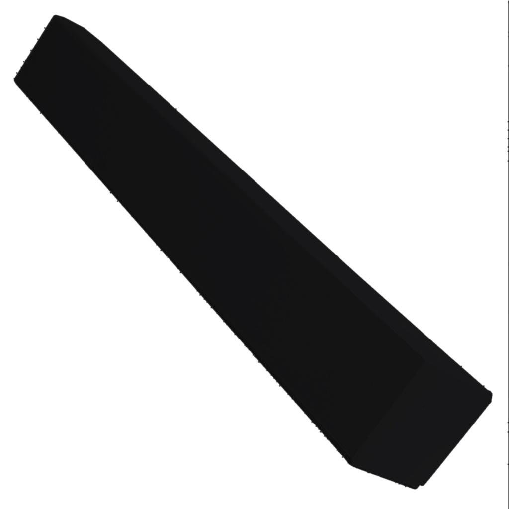 [SC300SB] 300 SQ EXTERNAL CORNER (SMOOTH BLACK)