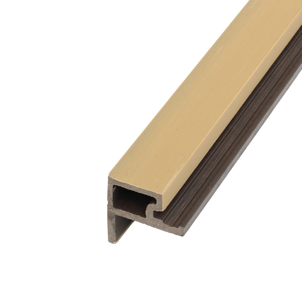 [SCEPNO] SLATTED CLADDING END PIECE 2500MM (NATURAL OAK)