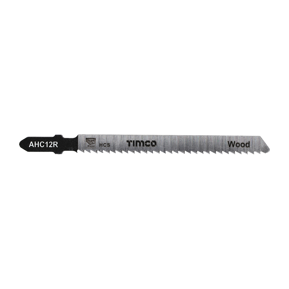 [AHC12R] JIGSAW BLADES WOOD CUTTING DOWN 100MM (PK 5)