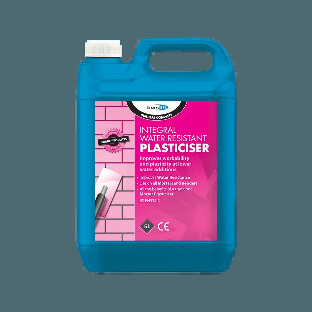 BOND-IT INTEGRAL WATER RESISTANT PLASTICISER 200L (PINK)