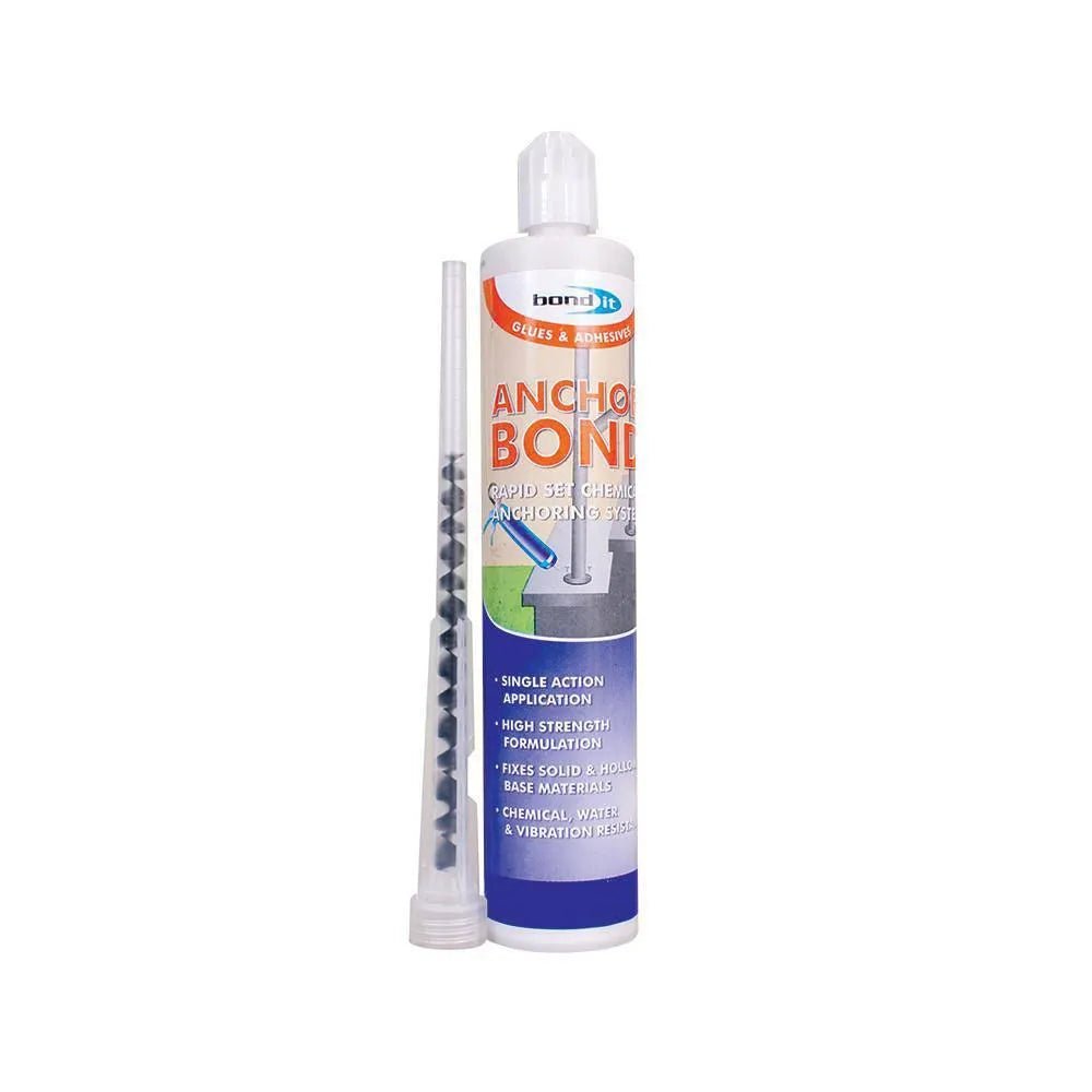 BOND-IT ANCHOR BOND - RESIN MORTAR ANCHOR SYSTEM 400ML (GREY)