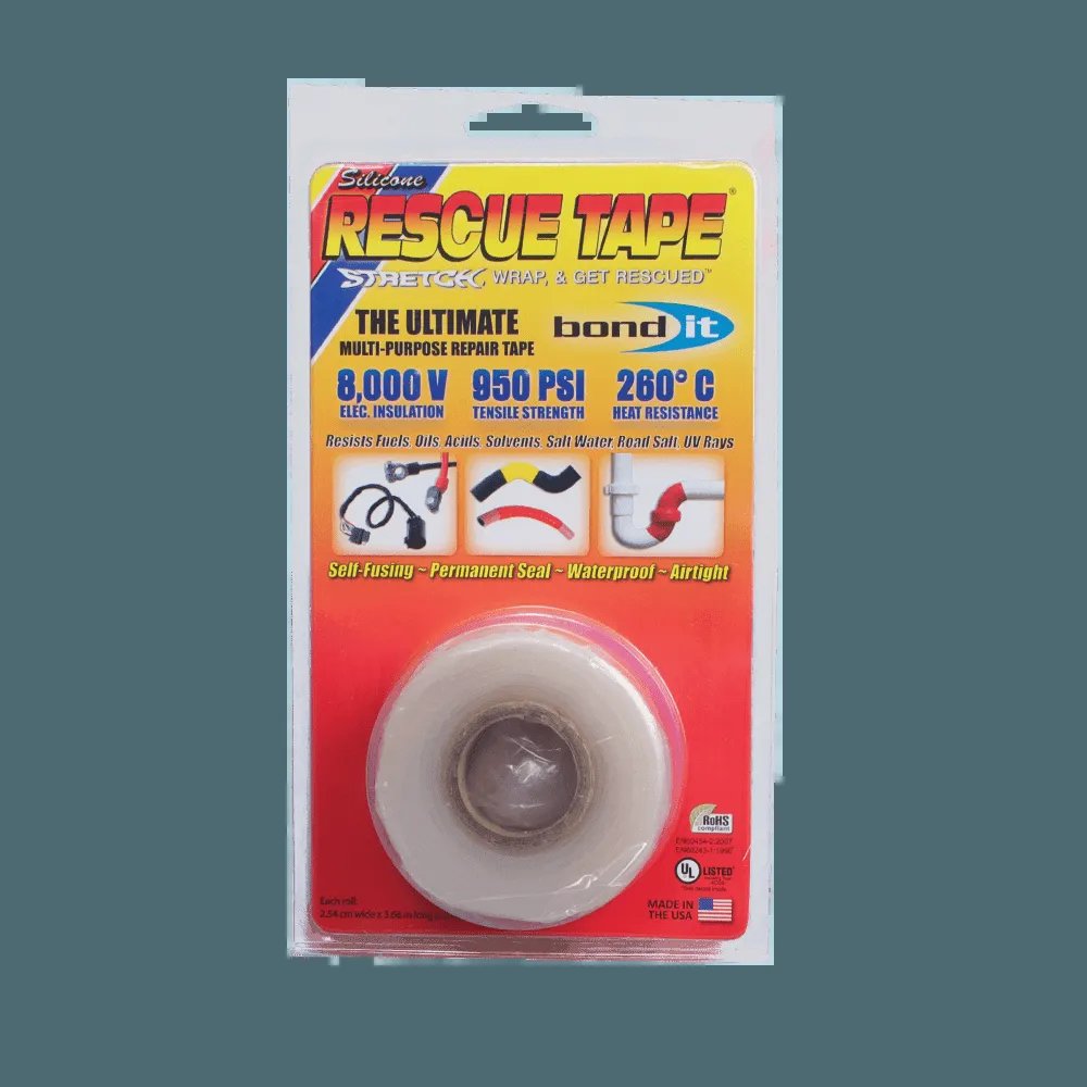 BOND-IT RESCUE TAPE 2.54CM X 3.66M (CLEAR)