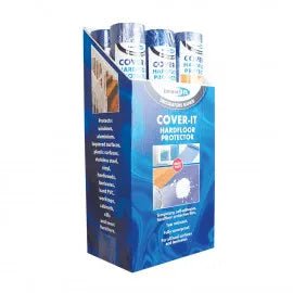 BOND-IT COVER-IT HARDFLOOR & GLASS PROTECTOR 625MM X 50M (BLUE)