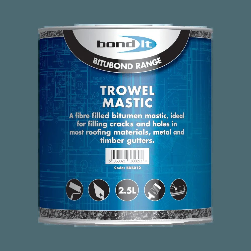 [BDB012] BOND-IT TROWEL MASTIC 2.5L (BLACK)