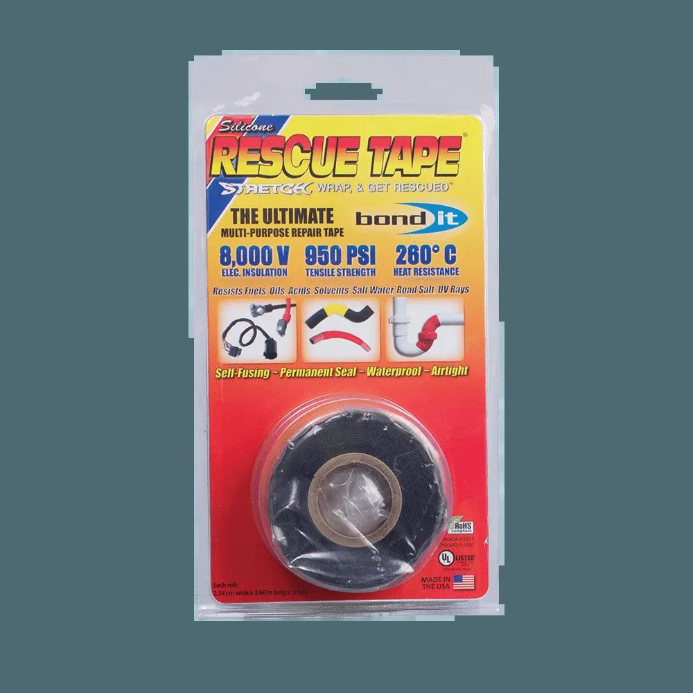 BOND-IT RESCUE TAPE 2.54CM X 3.66M (BLACK)
