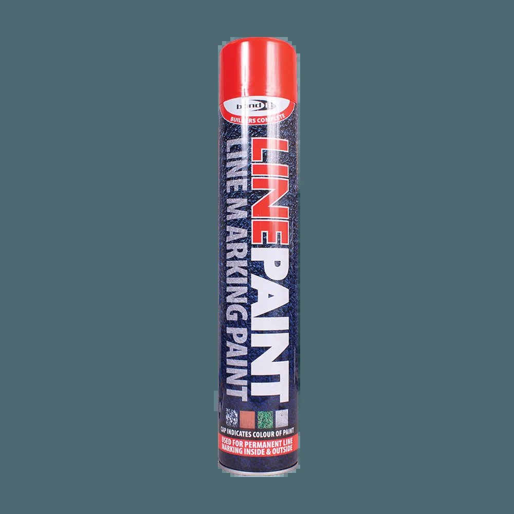 Bond-It Line-It Linemarker Paint - Semi Permanent 750ml (Red)