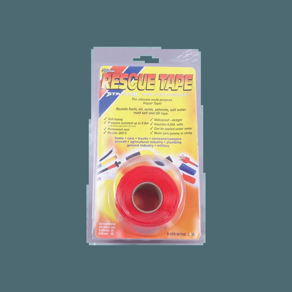 BOND-IT RESCUE TAPE 2.54CM X 3.66M (RED)