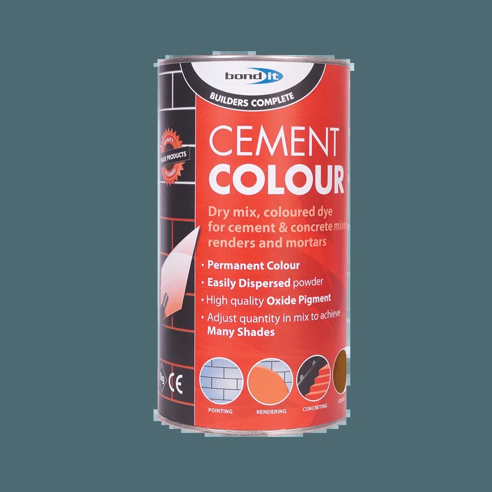 BOND-IT POWDERED CEMENT DYE 1KG (RED)
