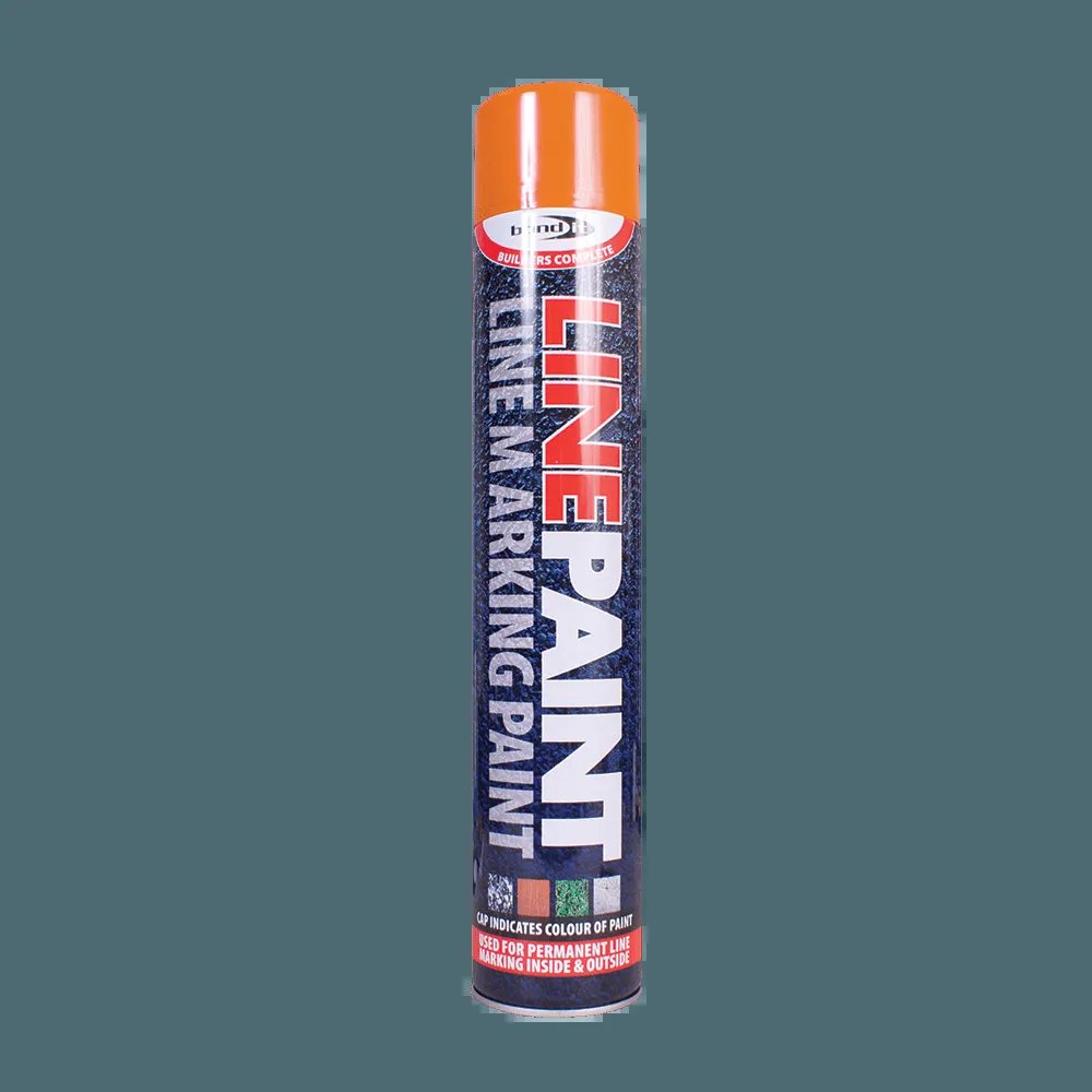 BOND-IT LINE-IT LINEMARKER PAINT - SEMI PERMANENT 750ML (ORANGE)