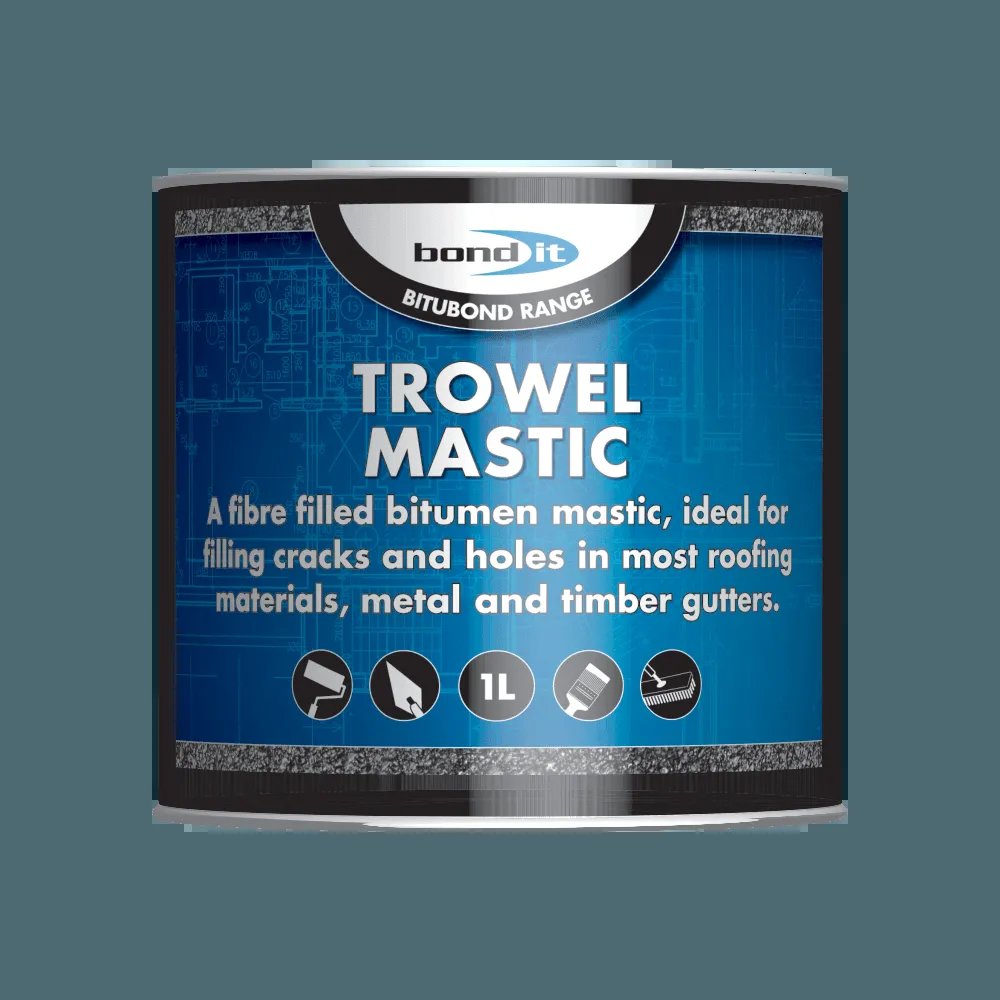 [BDB011] BOND-IT TROWEL MASTIC 1L (BLACK)