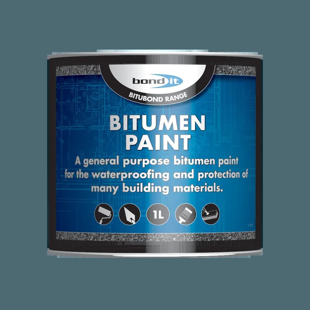 BOND-IT BITUMEN PAINT 1L (BLACK)