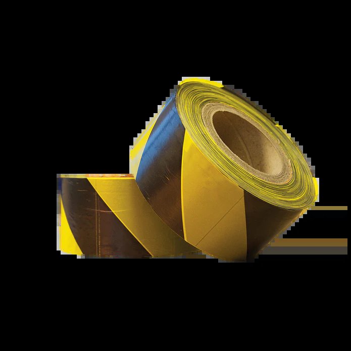 Bond-It Barrier Tape 70mm x 500m (Yellow & Black)