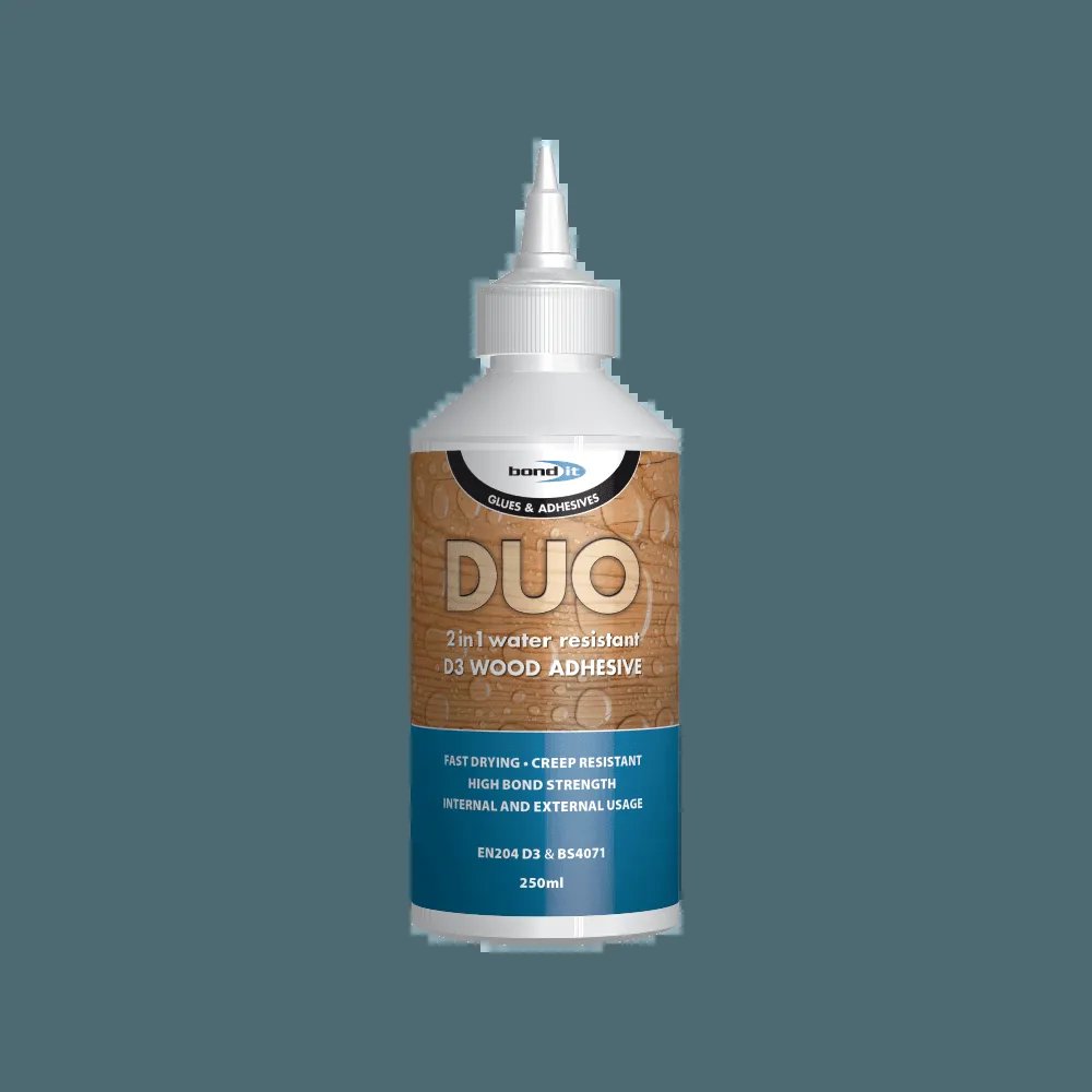 Bond-It Duo 2 in 1 Wood Glue 250ml (White)