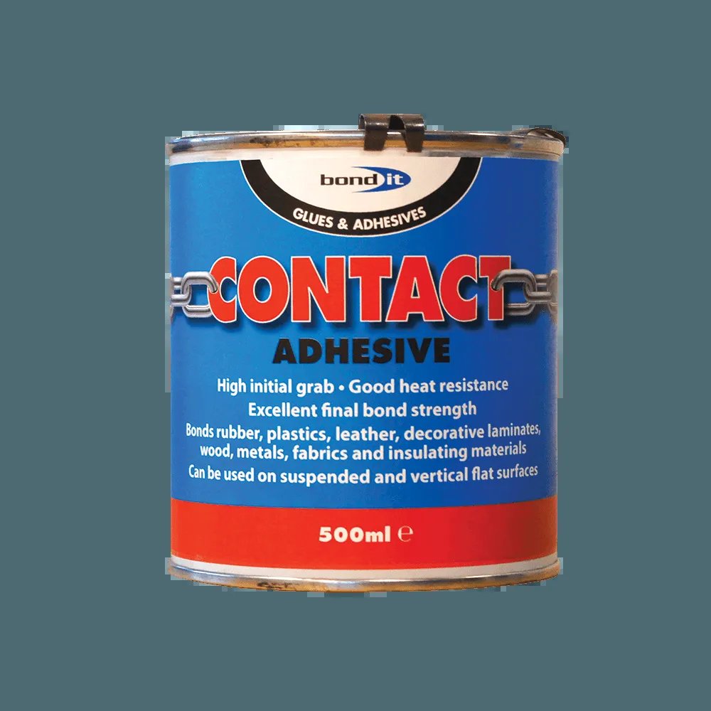 [BDA001] BOND-IT CONTACT ADHESIVE - TOLUENE FREE 500ML (BEIGE)