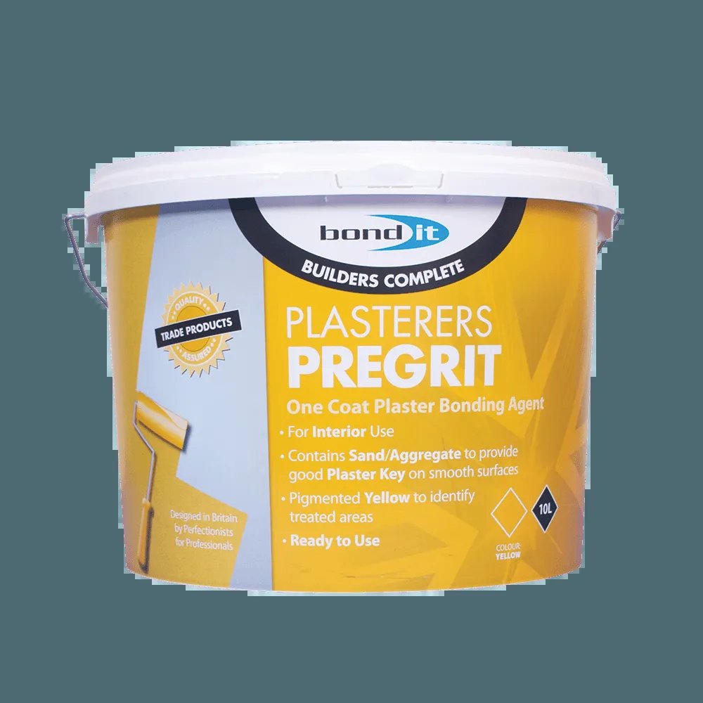 [BDPG10] BOND-IT PLASTERERS PREGRIT 10L (YELLOW)