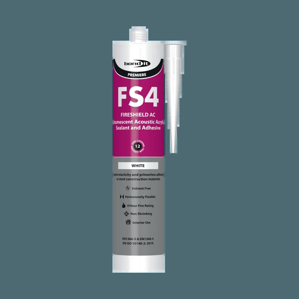 [BDFWH9] BOND-IT FS4 FIRESHIELD AC INTUMESCENT ACRYLIC EU9 (WHITE)