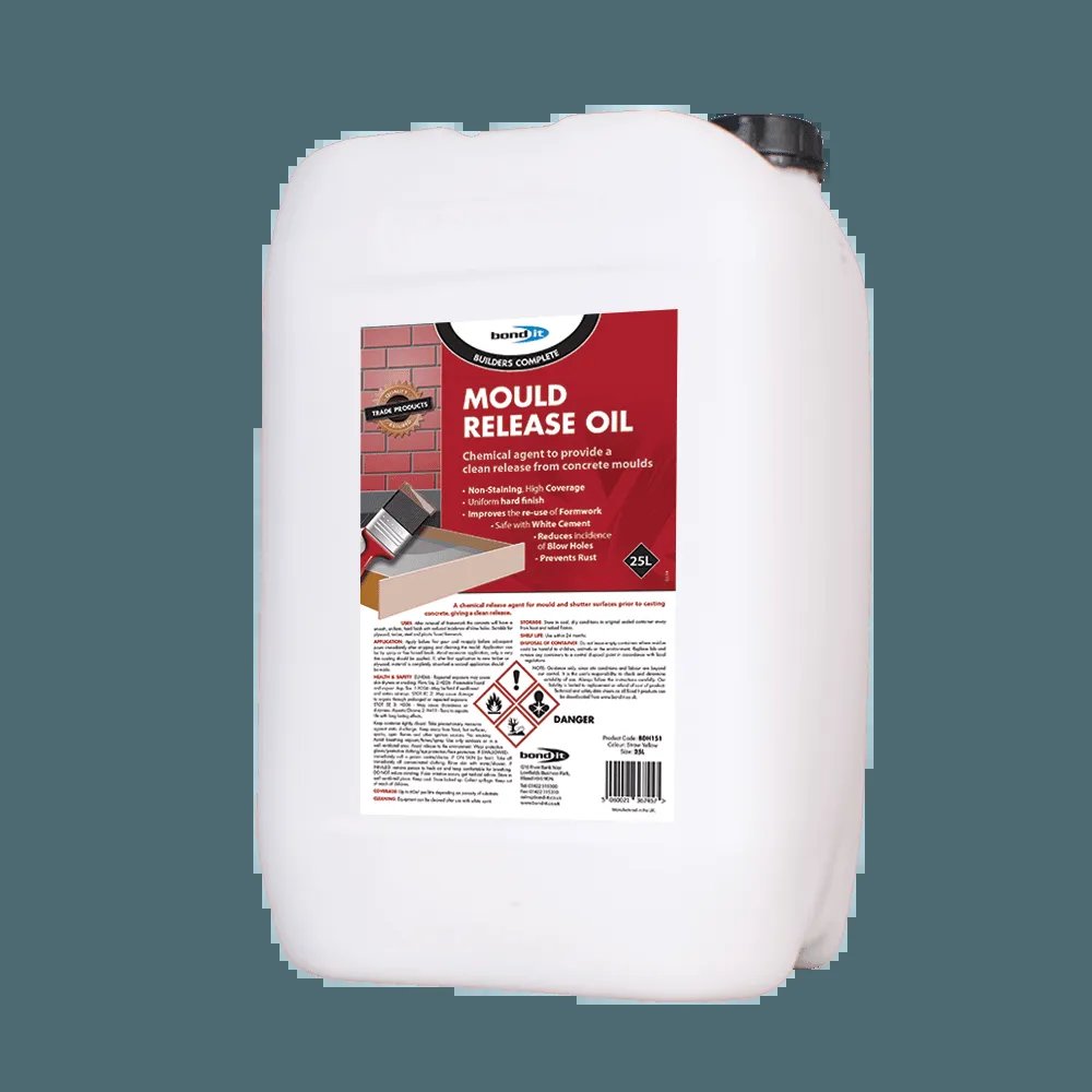 BOND-IT MOULD RELEASE OIL 25L (STRAW)