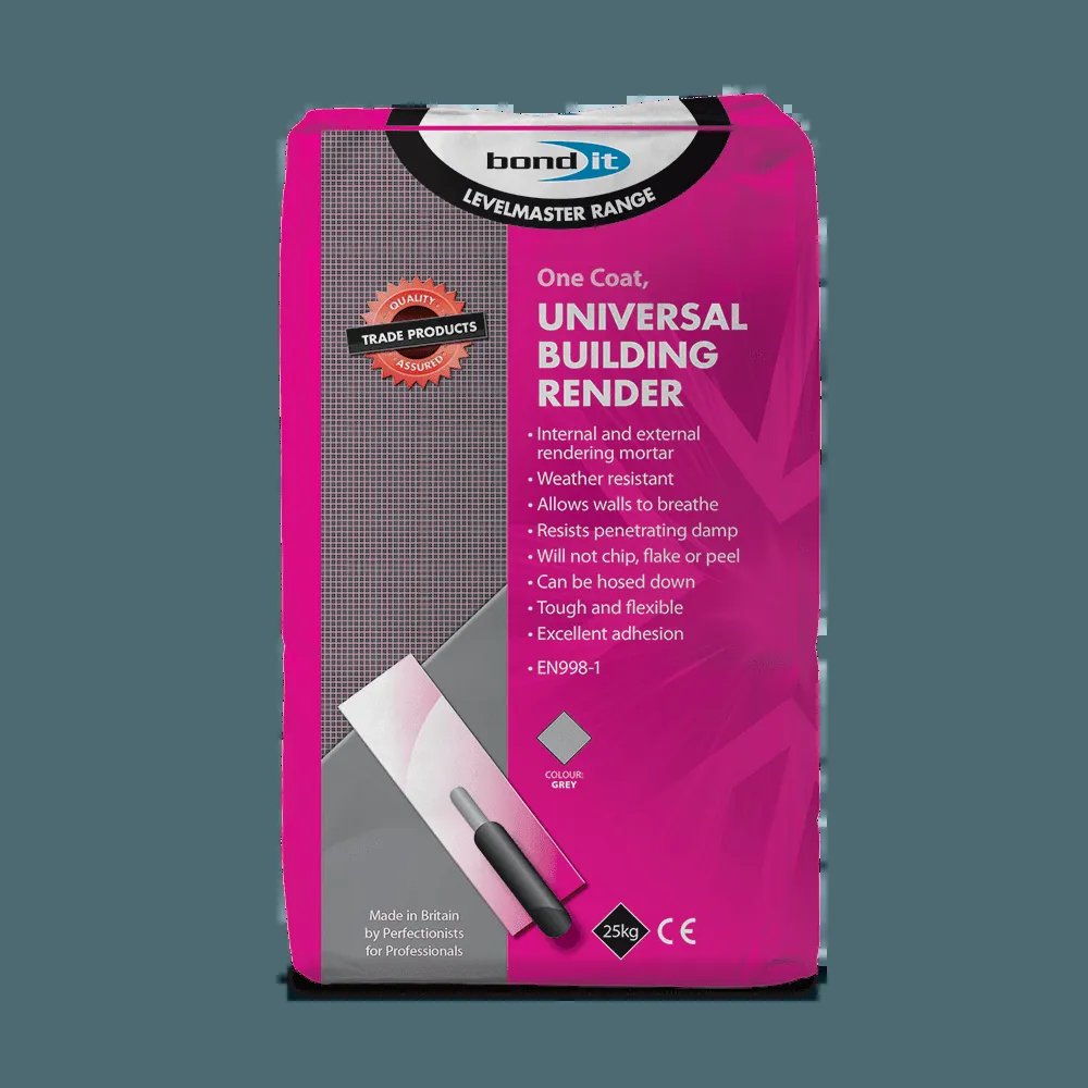 BOND-IT UNIVERSAL BUILDING RENDER 25KG (GREY)