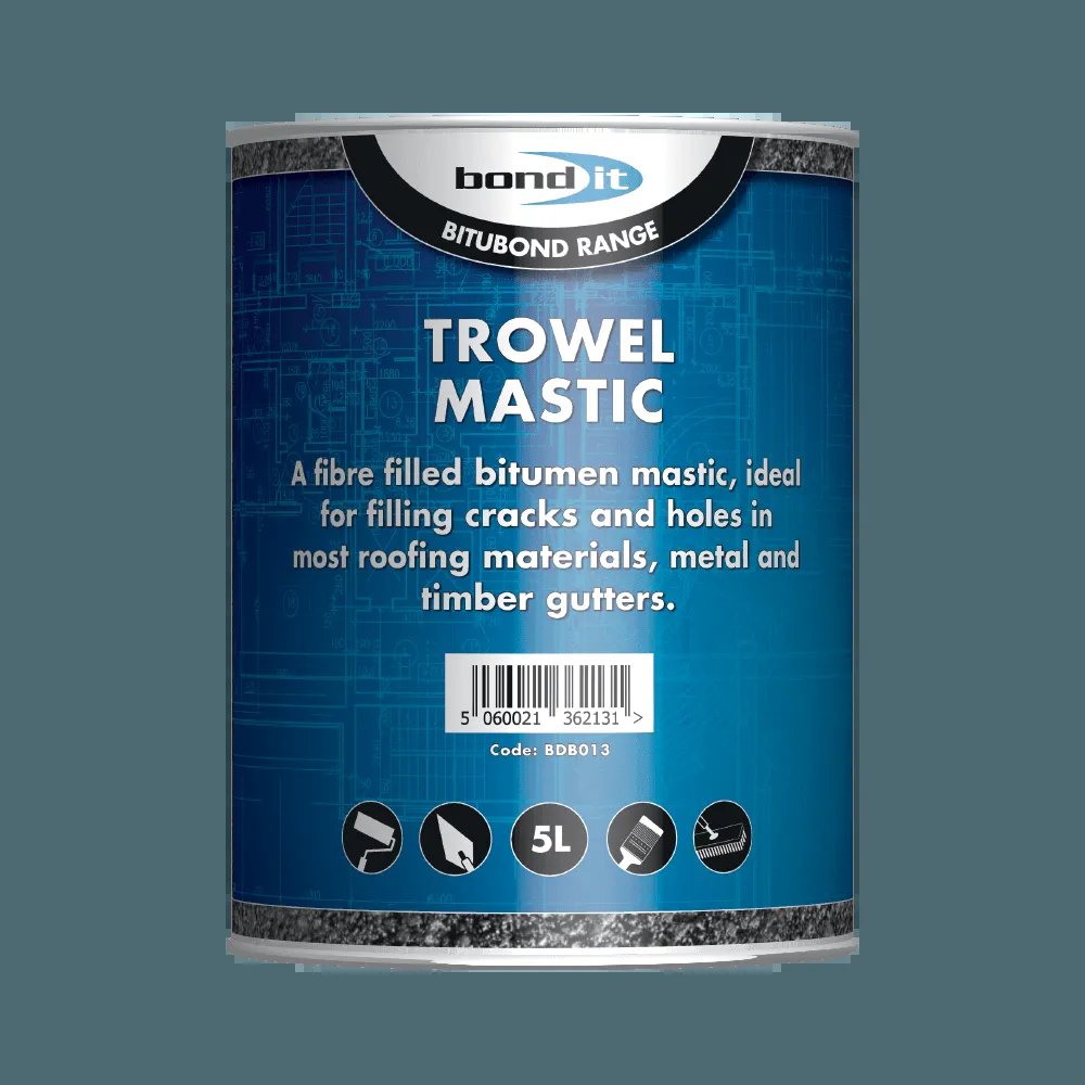 BOND-IT TROWEL MASTIC 5L (BLACK)