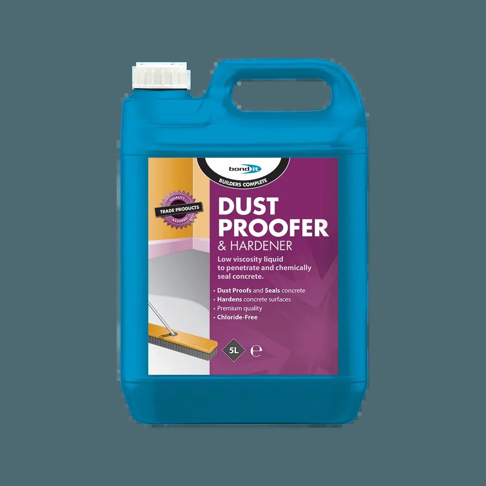 BOND-IT DUSTPROOFER & HARDENER 5L (CLEAR)