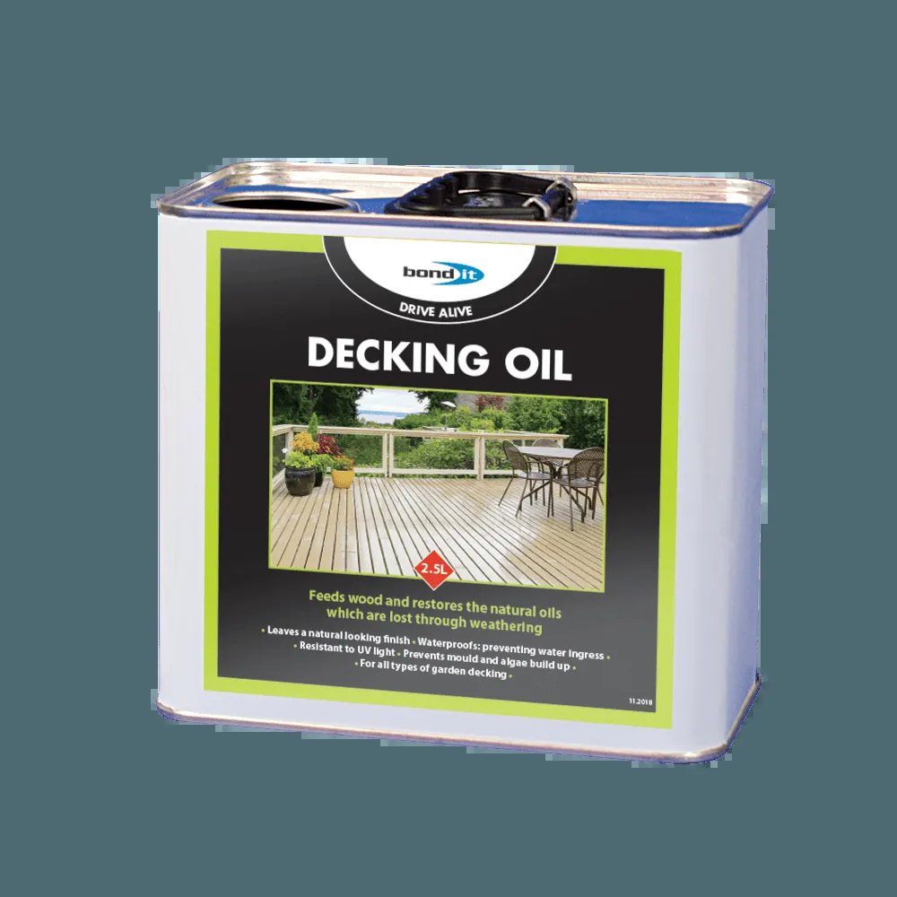 BOND-IT DECKING OIL 2.5L (NATURAL)