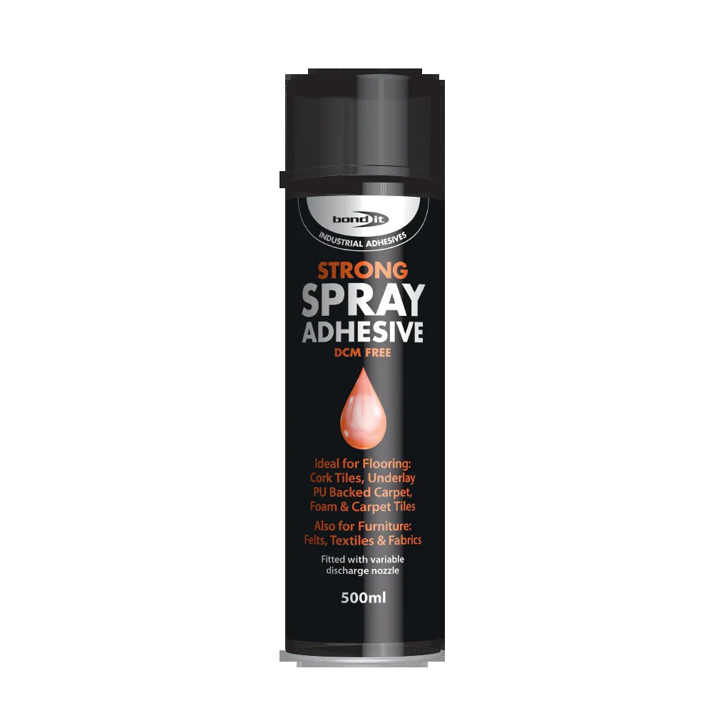 BOND-IT AEROSOL SPRAY ADHESIVE 500ML (BEIGE)