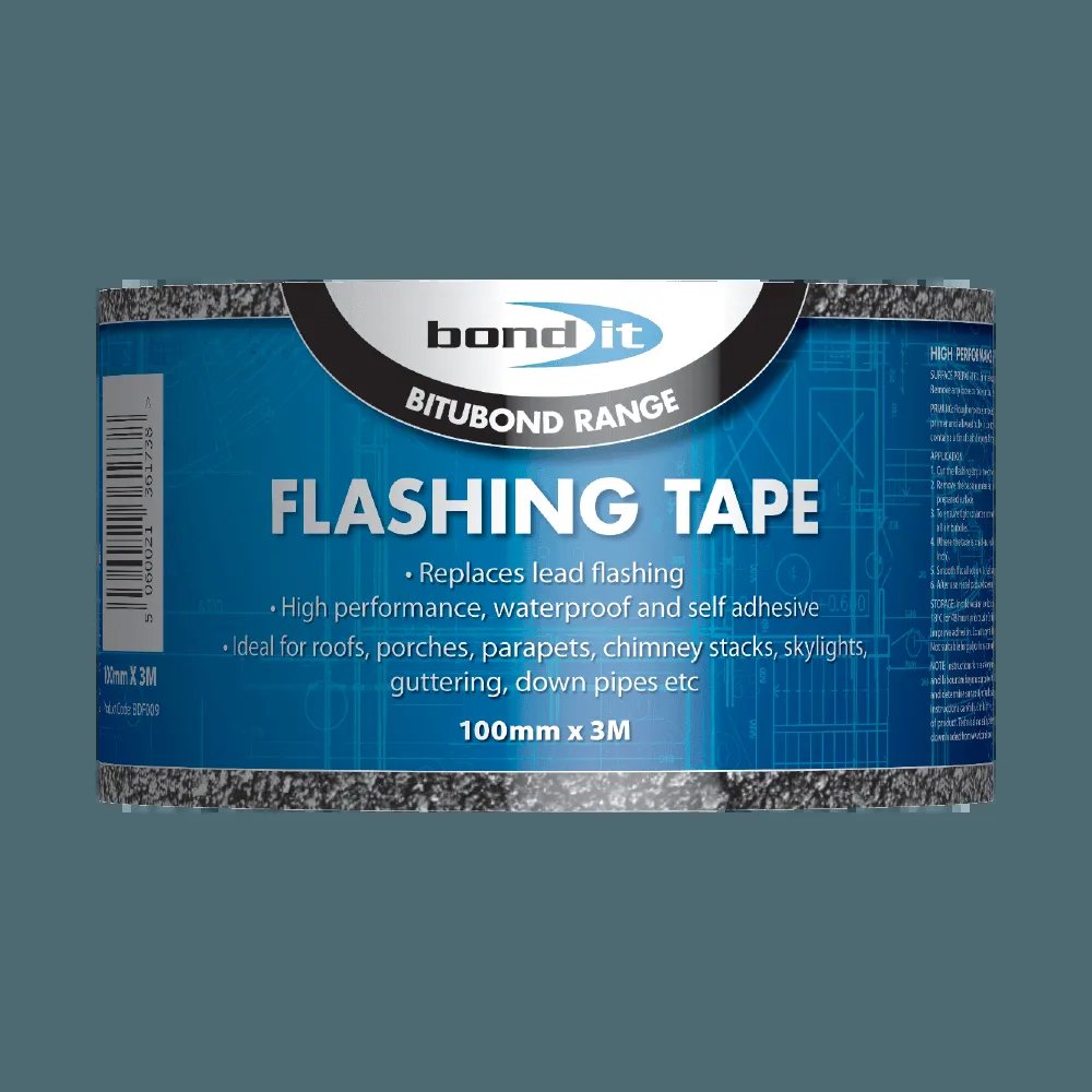 BOND-IT FLASHING TAPE 100MM X 10M (GREY)