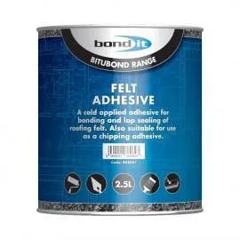 BOND-IT FELT ADHESIVE 2.5L (BLACK)