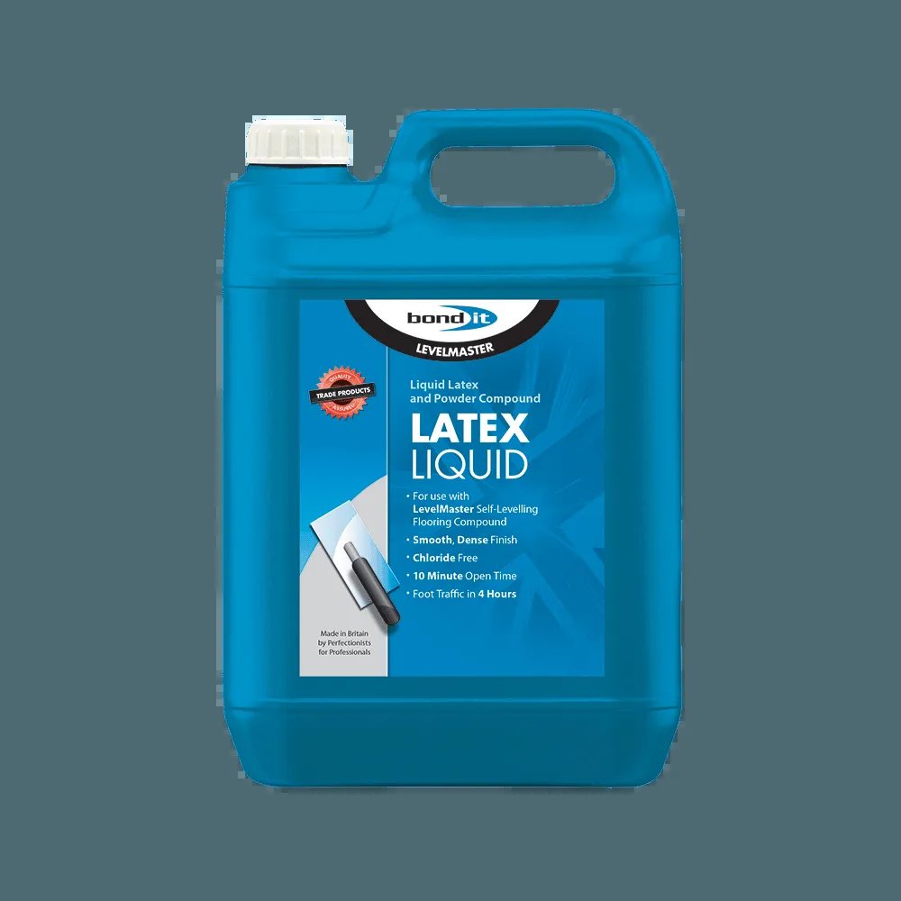 BOND-IT FLOORING COMPOUND LATEX LIQUID 4.5L (WHITE)