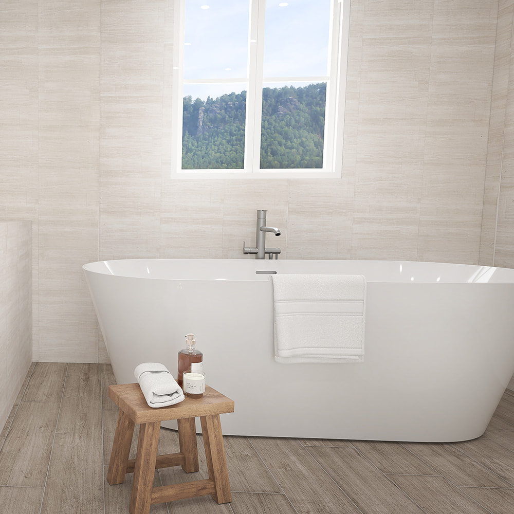 [DC60C46P] ZEST PANEL WHITE DUNE PK3 8MM 375MM X 2.6M