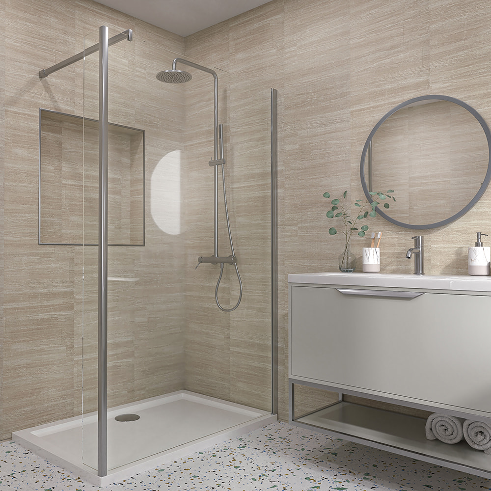 [DC60C47P] ZEST PANEL TAUPE DUNE PK3 8MM 375MM X 2.6M