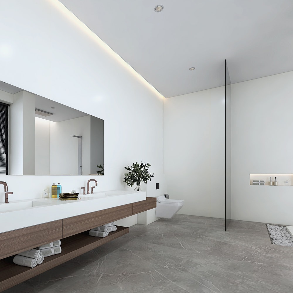 [RM2040P] ZEST PANEL GLOSS WHITE PK4 5MM 250MM X 4M
