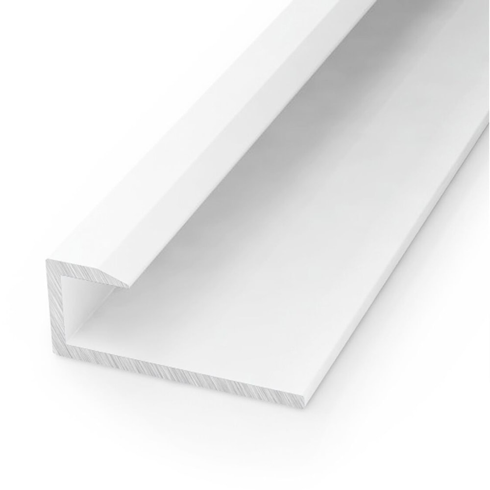 ZEST TRIMS END CAP - WHITE 2.6M
