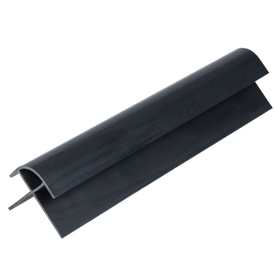 [LM0203T] ZEST TRIMS BLACK EXT. CORNER 10MM 2.4M