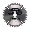 Circular Saw Blade - Trimming/Crosscut - Medium/Fine 150 x 20 x 40T