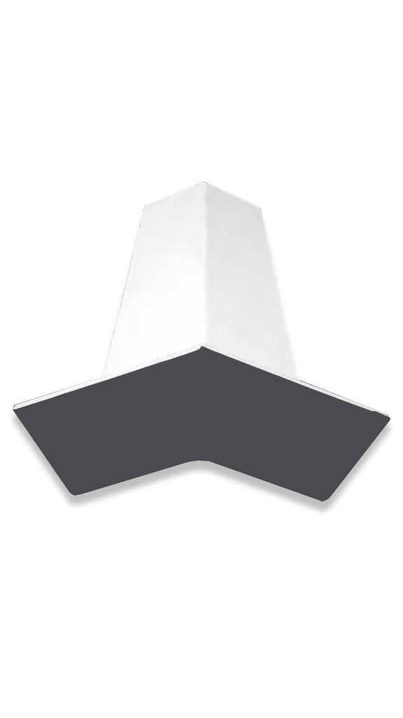 [SIC135SG] 380 X 135 INT CORNER (SMOOTH GREY)