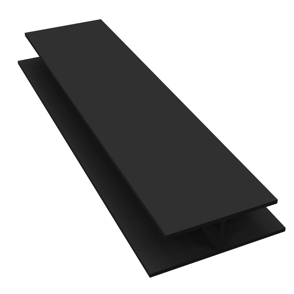 [SJTSB] SOFFIT JOINT H TRIM 5M (SMOOTH BLACK)