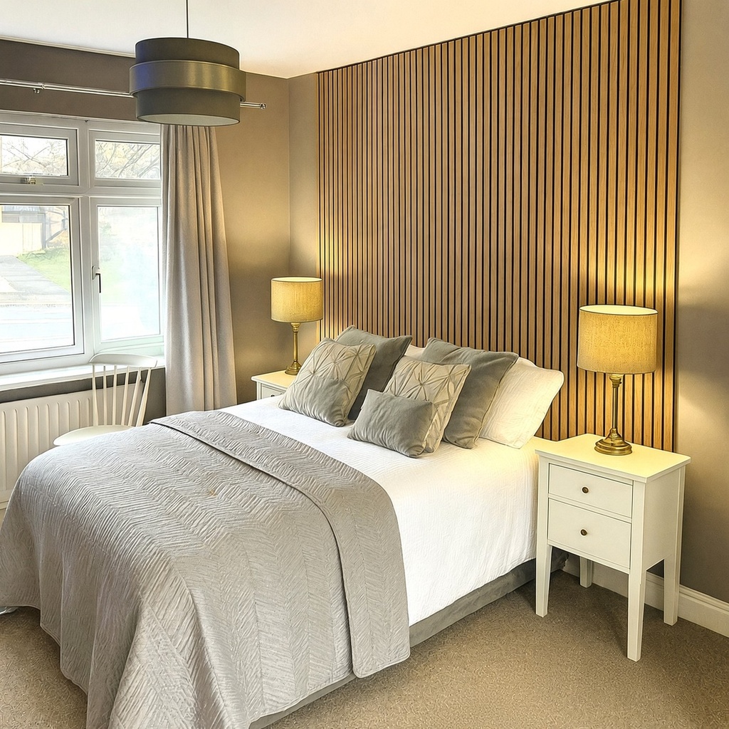 [ACPPO] ACOUSTIC PANEL - PREMIUM OAK 600MM X 2.4M