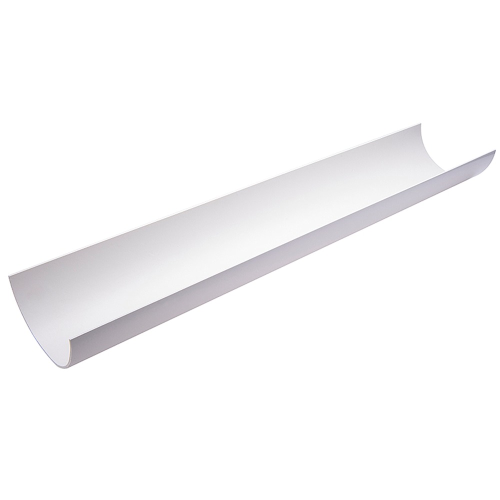 KAYFLOW HALF ROUND GUTTER - 5.0M-WHITE