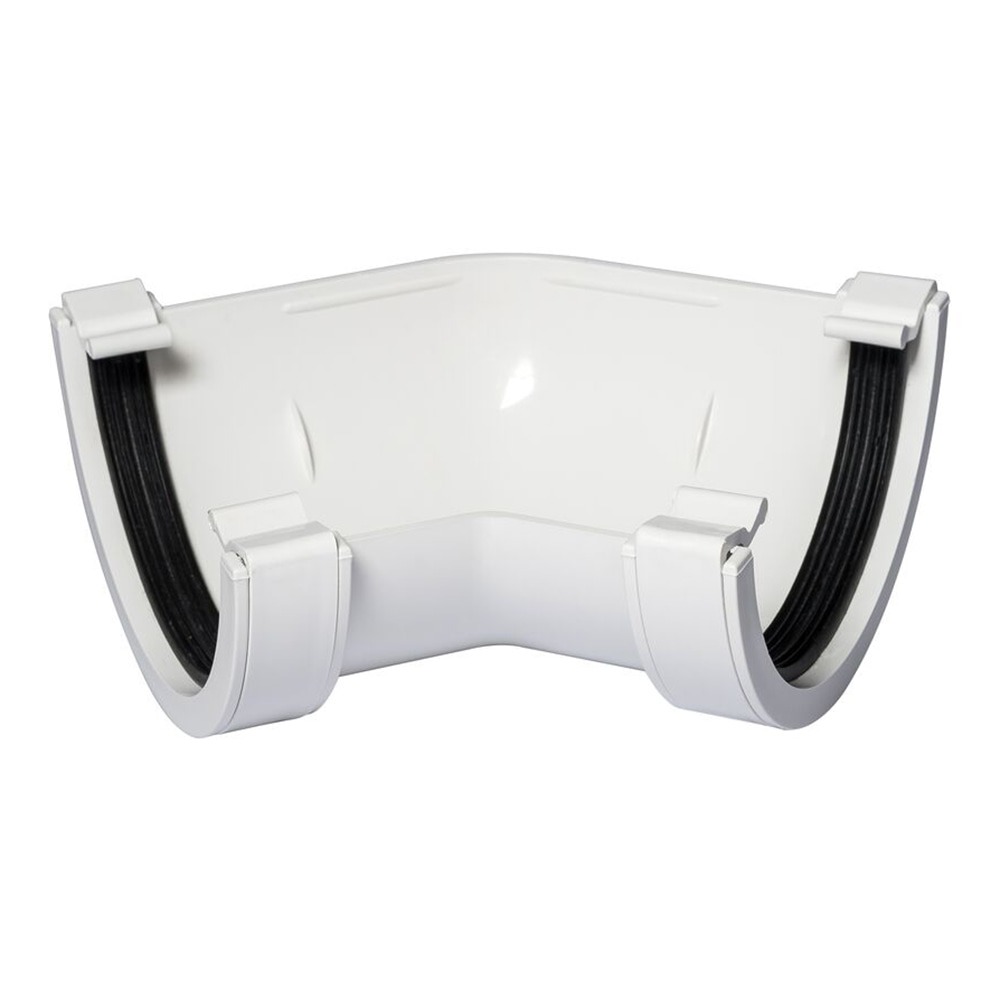 [KFA2W] KAYFLOW ROUND 135 DEGREE ANGLE-WHITE