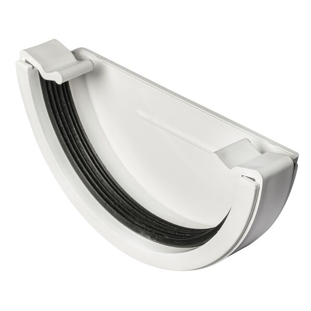 [KFE1W] KAYFLOW ROUND EXTERNAL STOPEND-WHITE