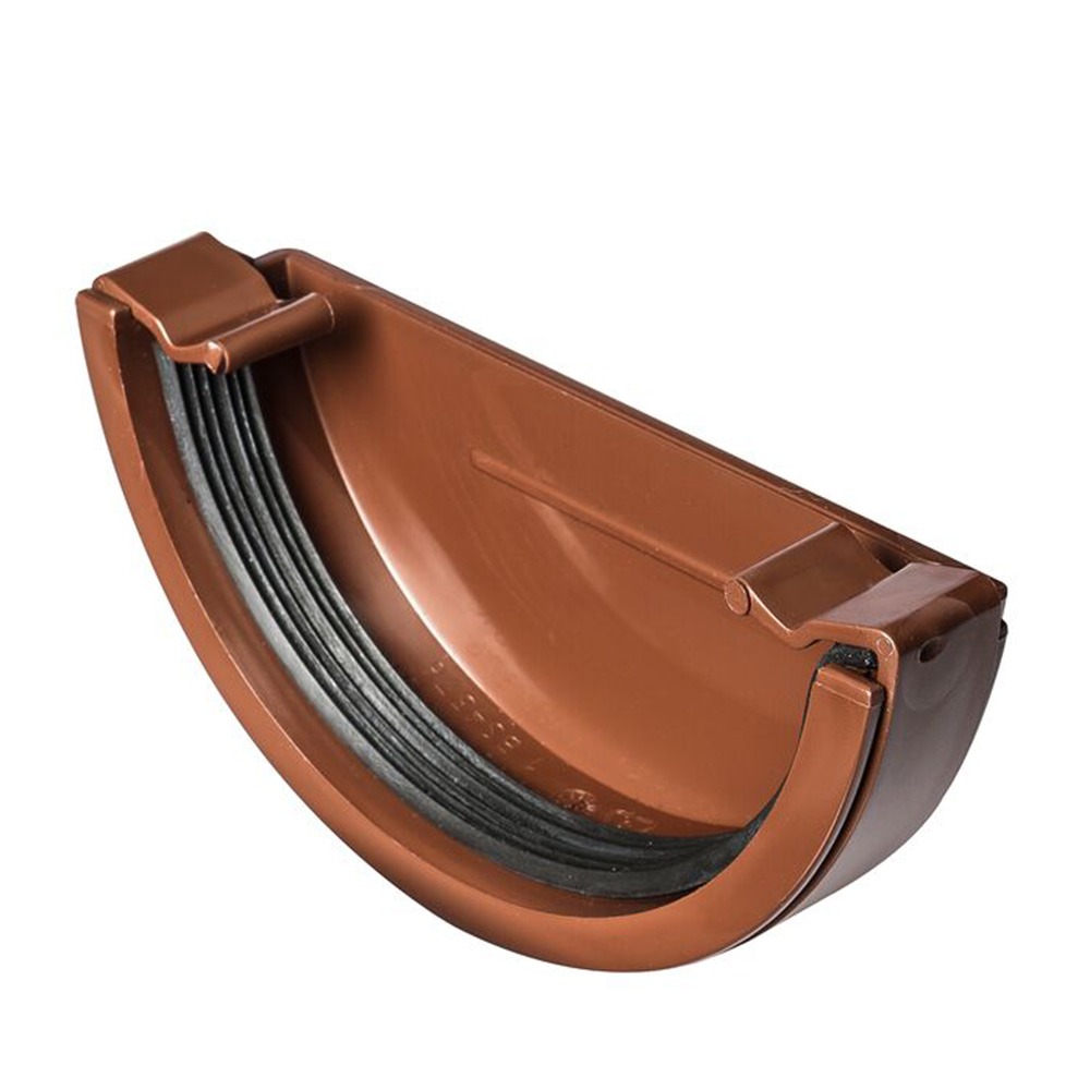 [KFE1BR] KAYFLOW ROUND EXTERNAL STOPEND-BROWN