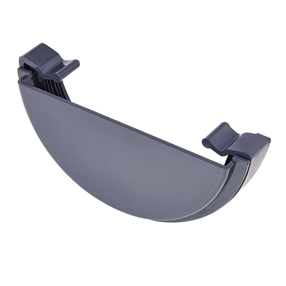 [KFE1AG] KAYFLOW ROUND EXTERNAL STOPEND-ANTHRACITE GREY