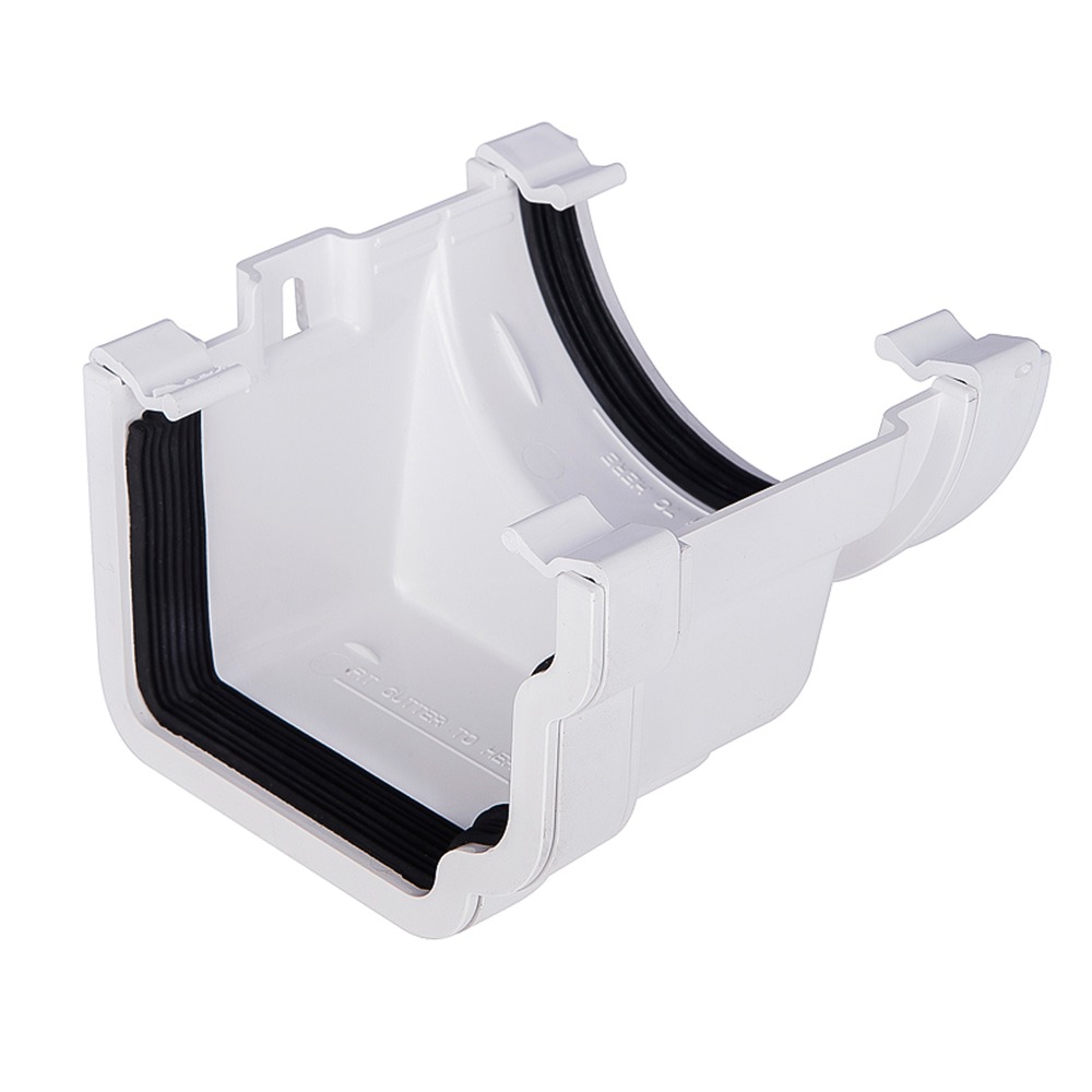 [OGR1W] KAYFLOW OGEE/ROUND GUTTER ADAPTOR-WHITE